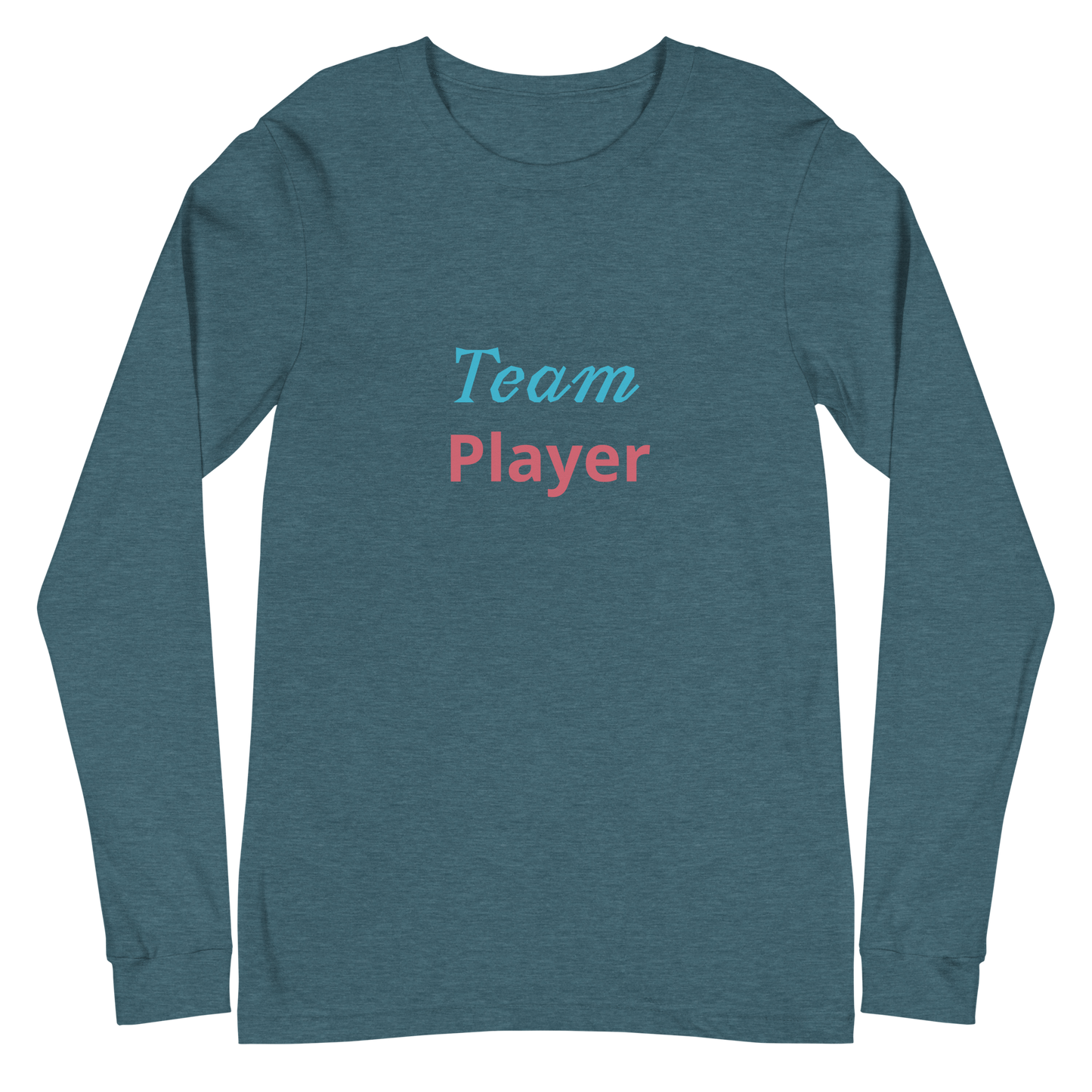 Men Long Sleeve Tee, Team Player