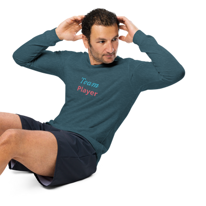 Men Long Sleeve Tee, Team Player