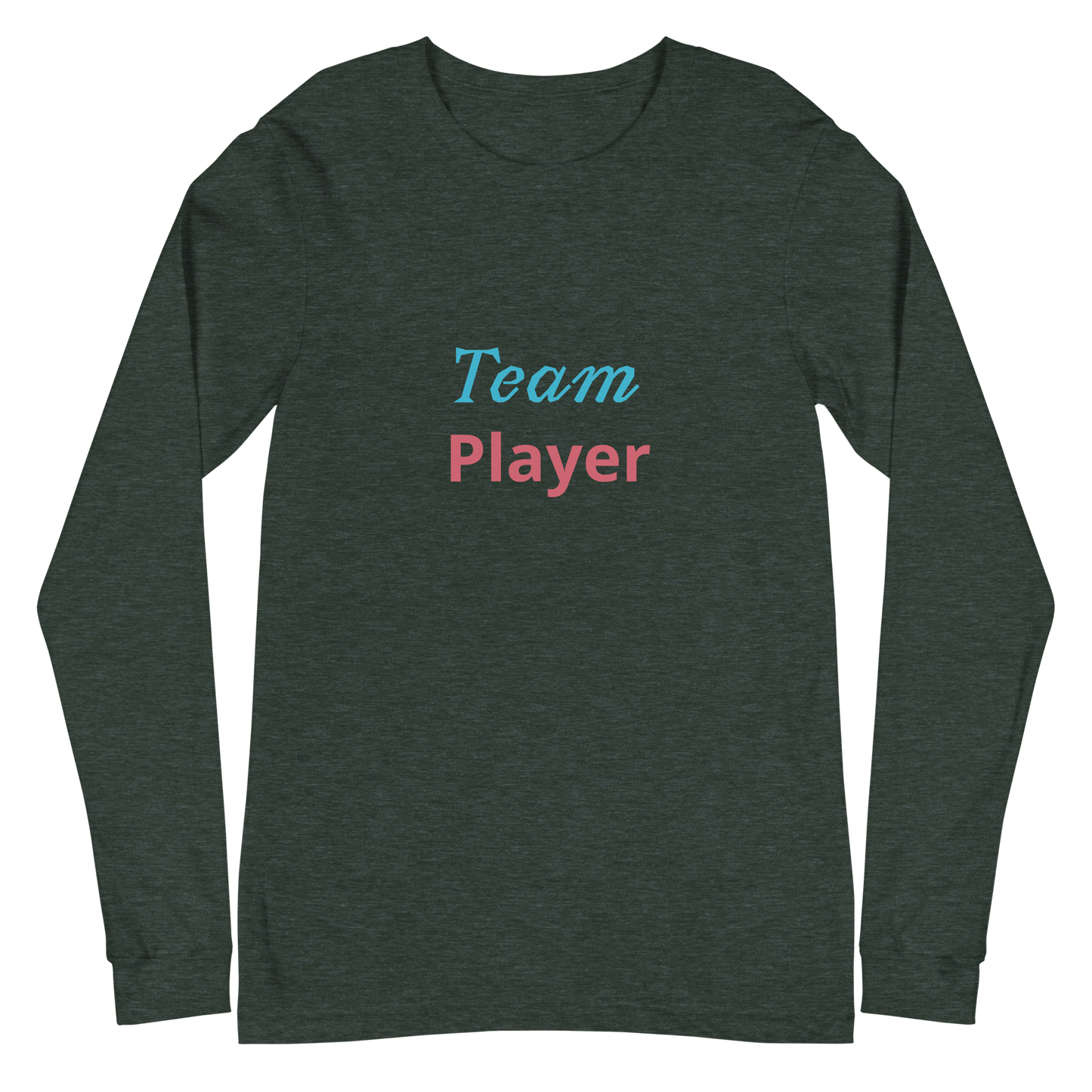 Men Long Sleeve Tee, Team Player