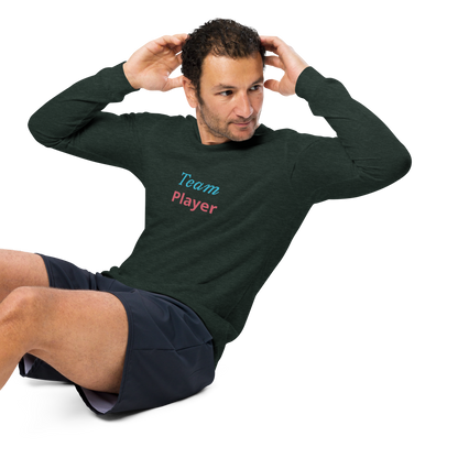Men Long Sleeve Tee, Team Player