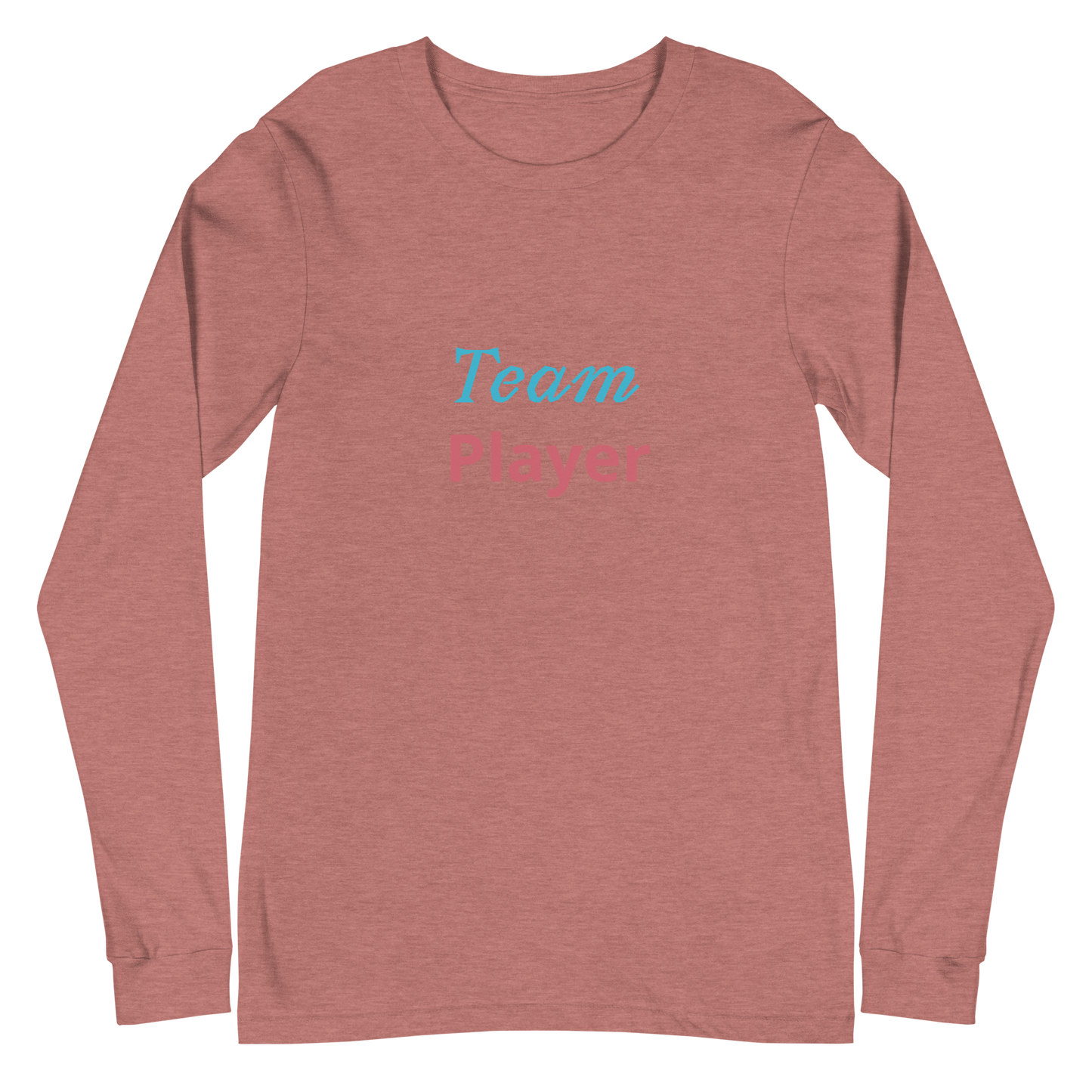 Men Long Sleeve Tee, Team Player