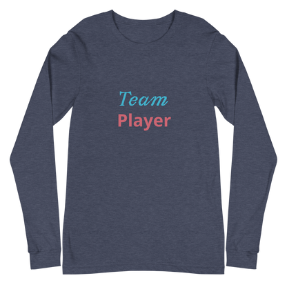 Men Long Sleeve Tee, Team Player