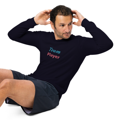 Men Long Sleeve Tee, Team Player