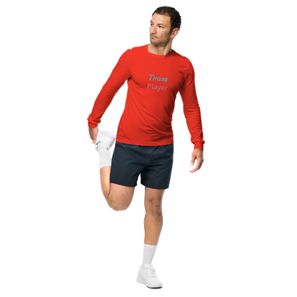 Men Long Sleeve Tee, Team Player