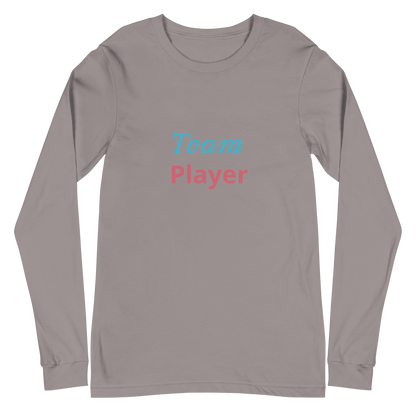 Men Long Sleeve Tee, Team Player