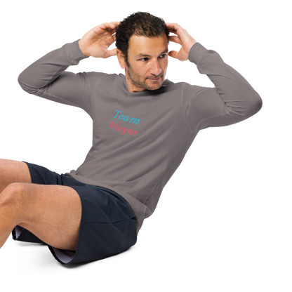Men Long Sleeve Tee, Team Player