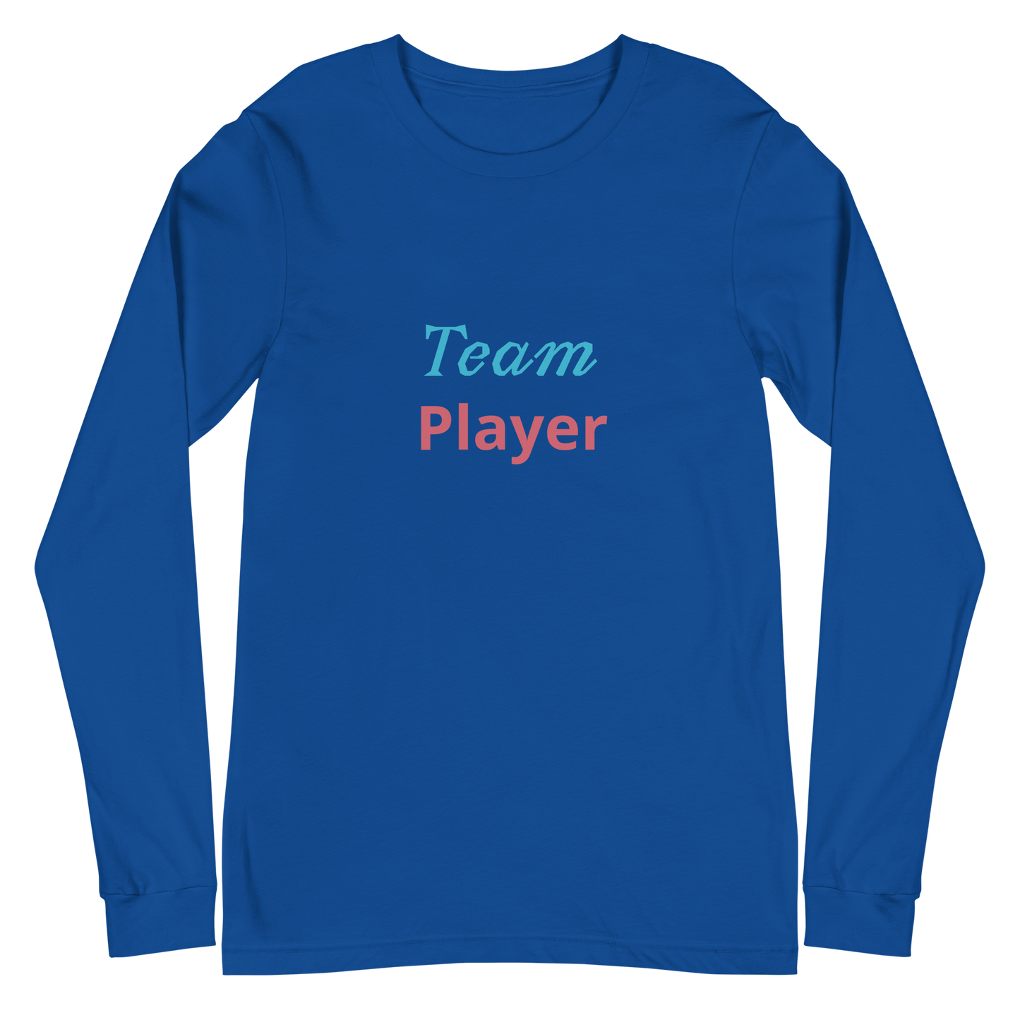 Men Long Sleeve Tee, Team Player