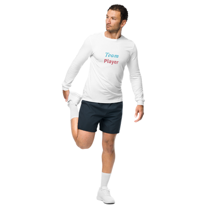 Men Long Sleeve Tee, Team Player