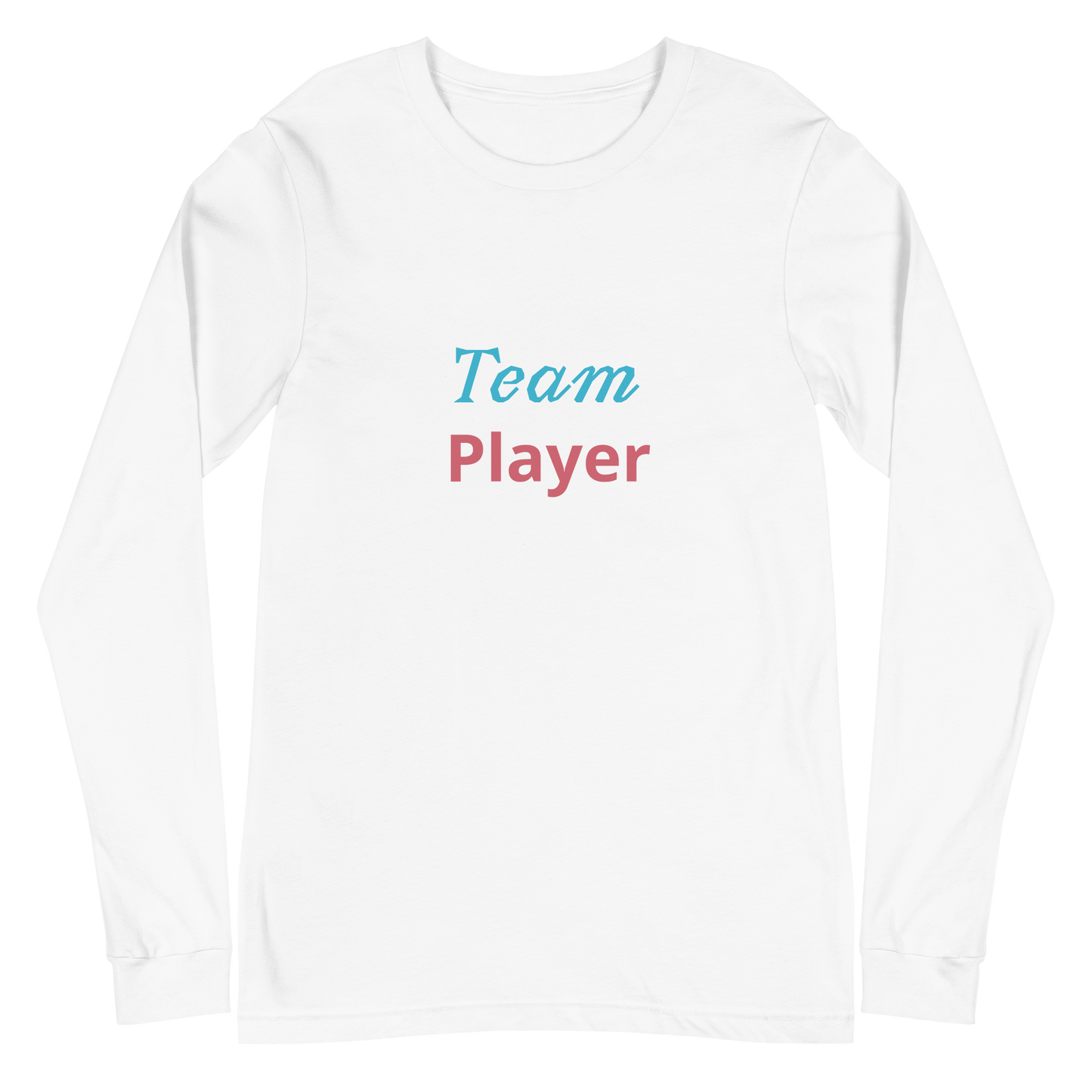 Men Long Sleeve Tee, Team Player