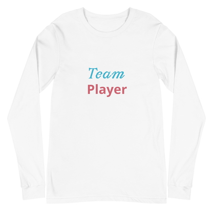 Men Long Sleeve Tee, Team Player