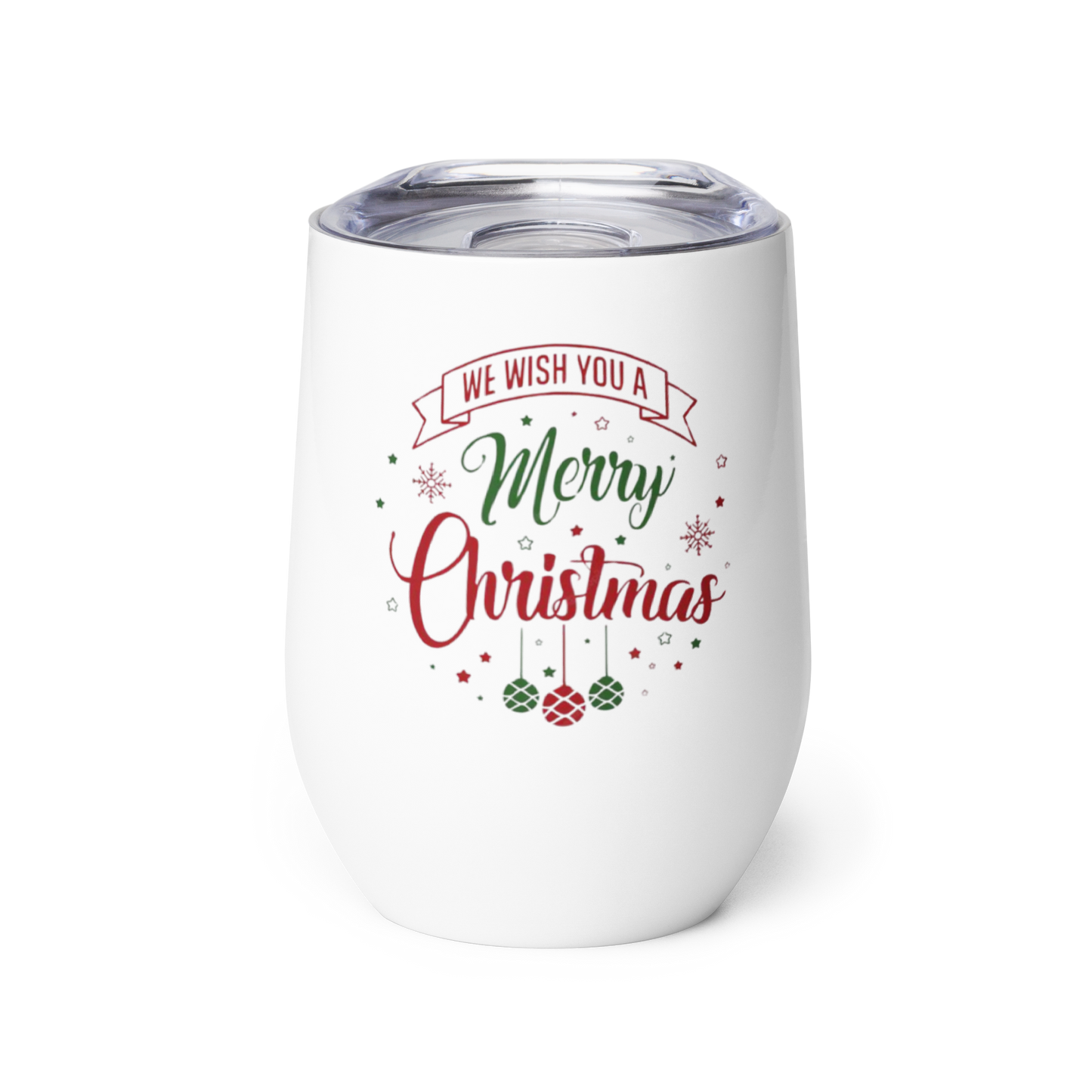 XMAS Wine tumbler