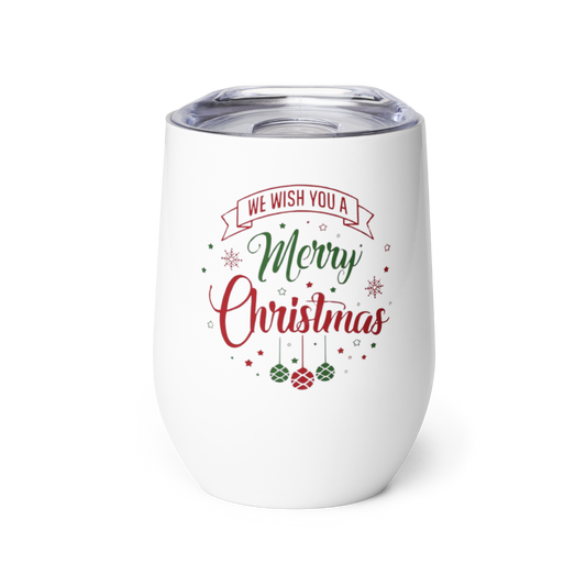 XMAS Wine tumbler