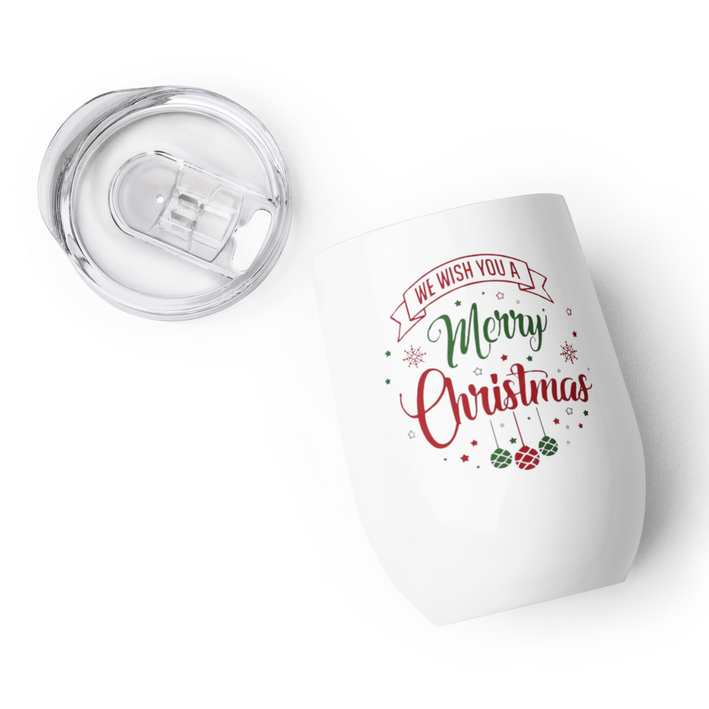 XMAS Wine tumbler