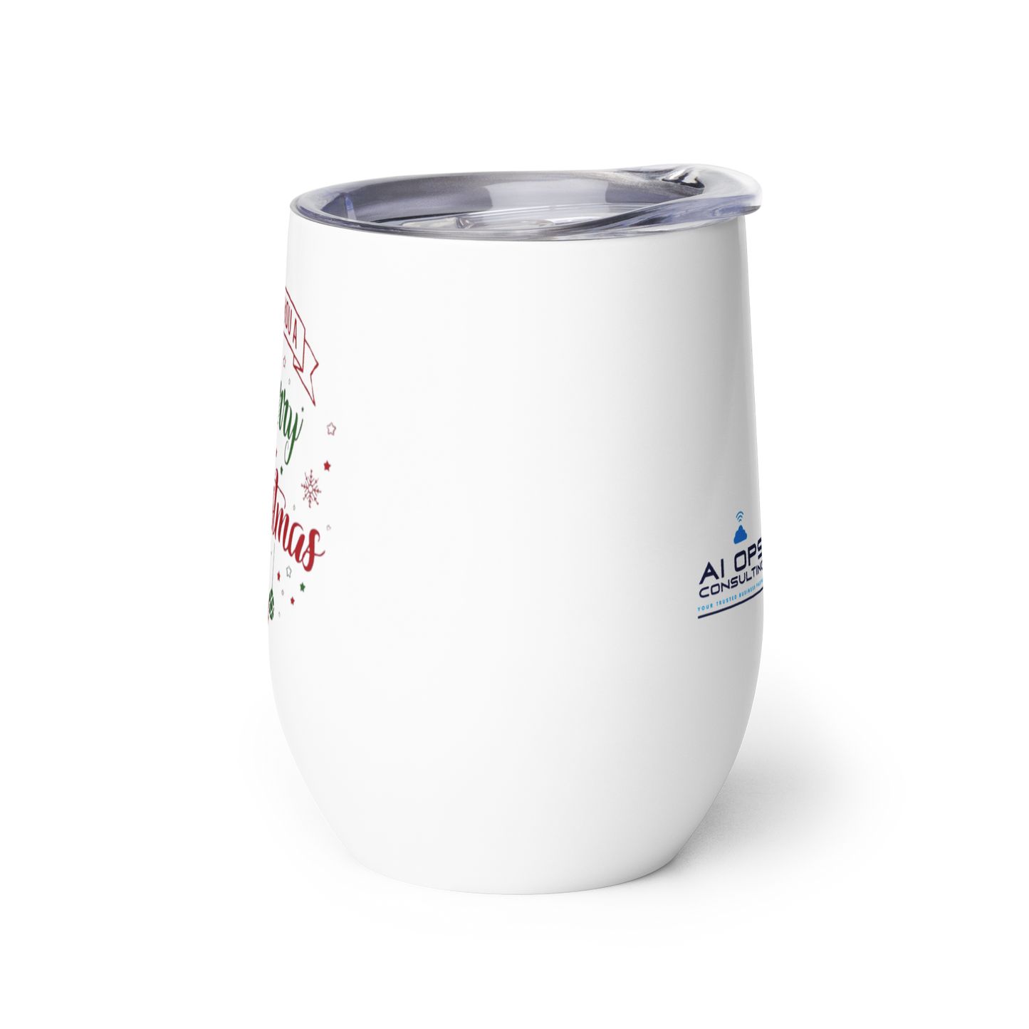 XMAS Wine tumbler