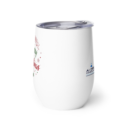 XMAS Wine tumbler
