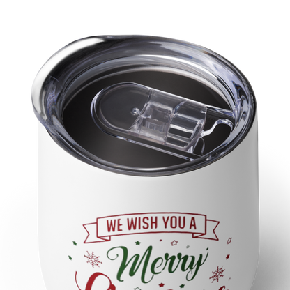 XMAS Wine tumbler