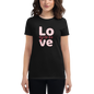 Love you, Women's short sleeve cotton t-shirt