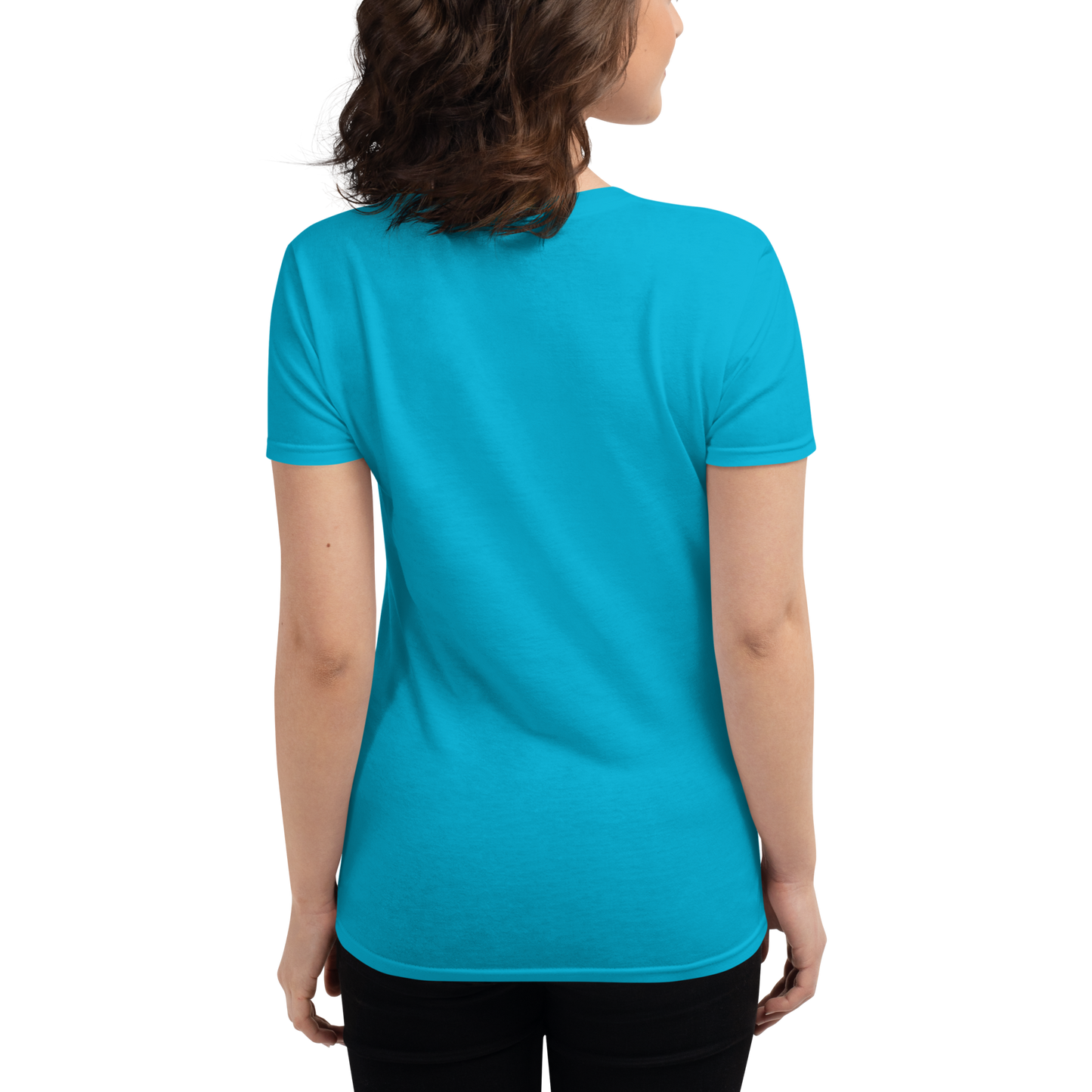 Love you, Women's short sleeve cotton t-shirt
