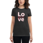 Love you, Women's short sleeve cotton t-shirt