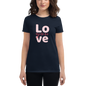 Love you, Women's short sleeve cotton t-shirt