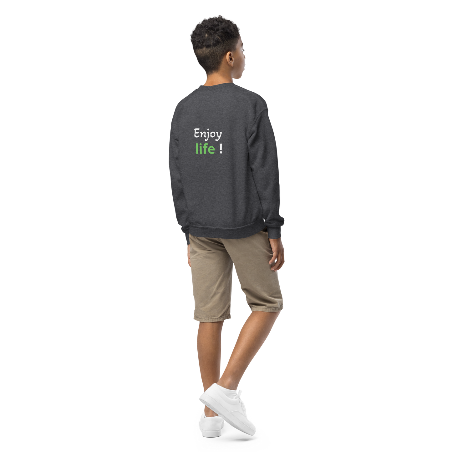 Youth crewneck sweatshirt