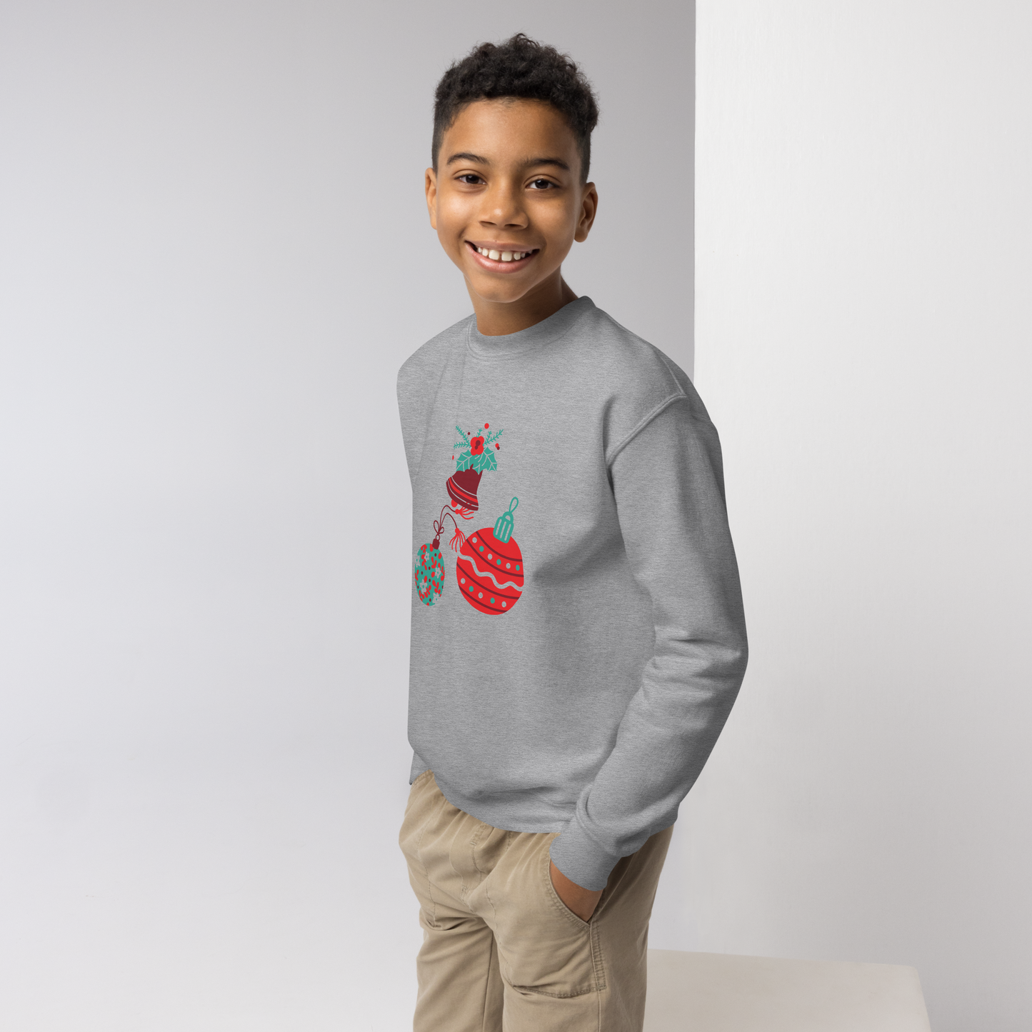 XMAS Youth crewneck festive sweatshirt