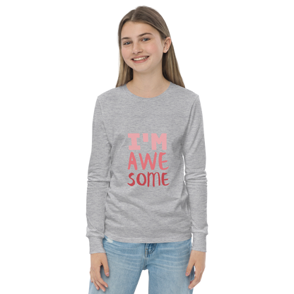Awesome Youth long sleeve tee