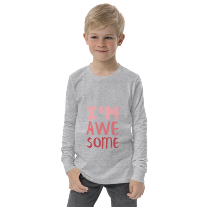 Awesome Youth long sleeve tee