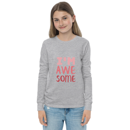 Awesome Youth long sleeve tee