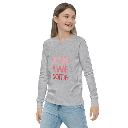 Awesome Youth long sleeve tee
