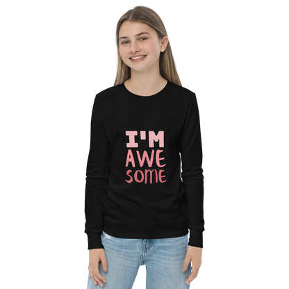 Awesome Youth long sleeve tee