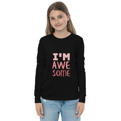 Awesome Youth long sleeve tee