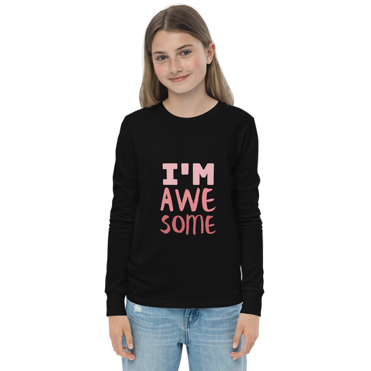 Awesome Youth long sleeve tee