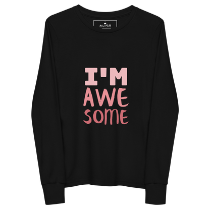 Awesome Youth long sleeve tee