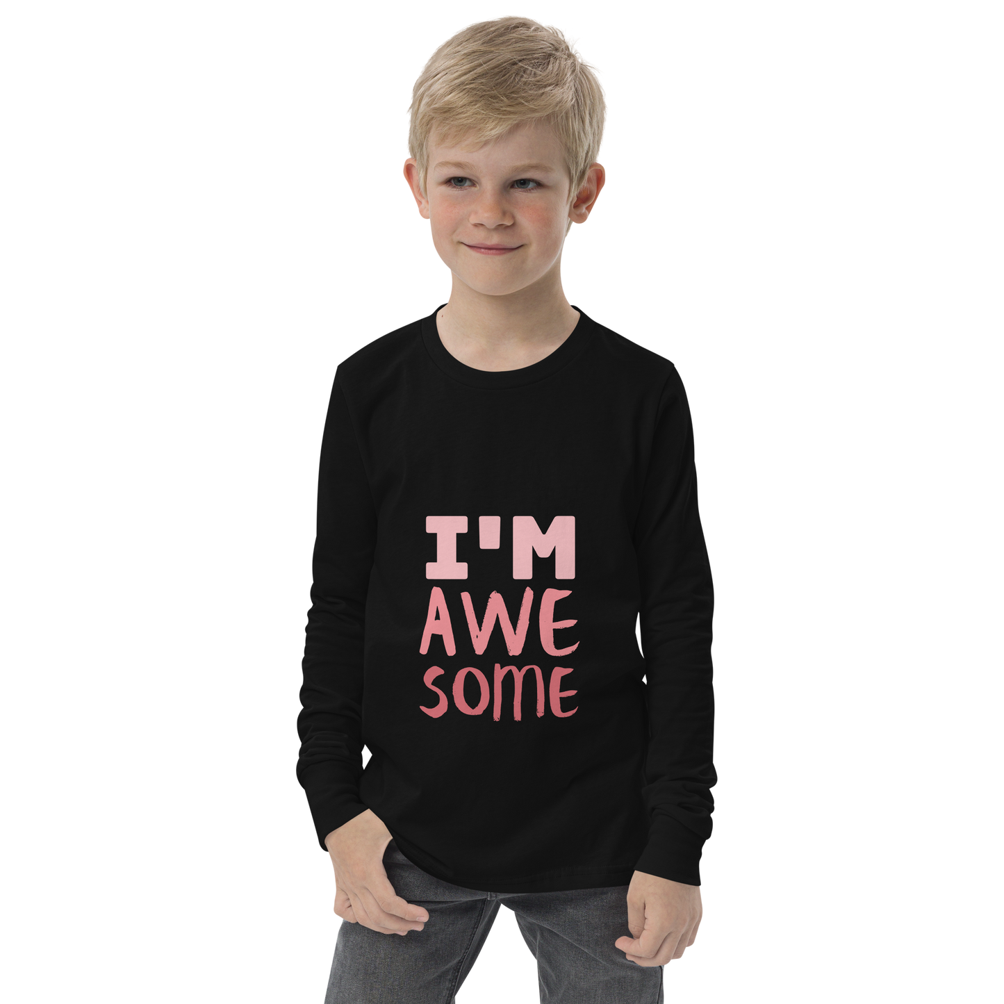 Awesome Youth long sleeve tee