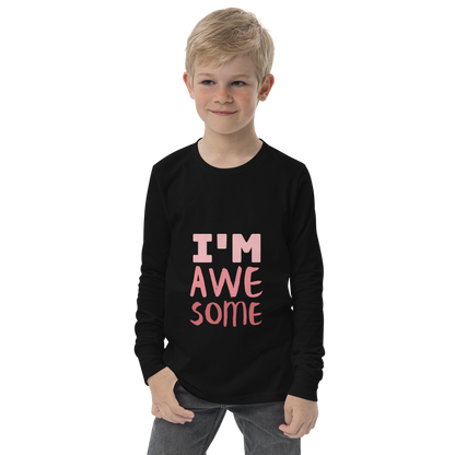 Awesome Youth long sleeve tee