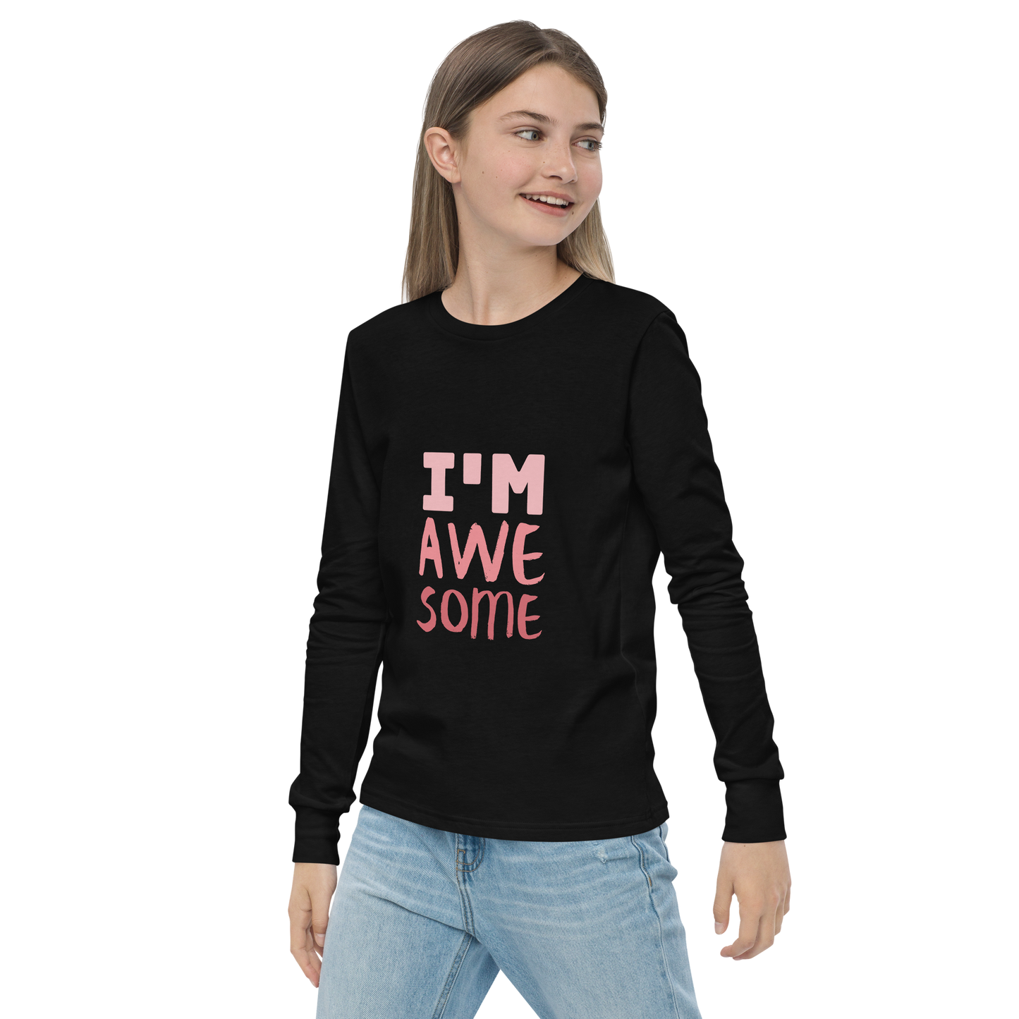 Awesome Youth long sleeve tee