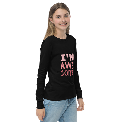 Awesome Youth long sleeve tee
