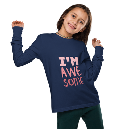 Awesome Youth long sleeve tee