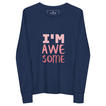 Awesome Youth long sleeve tee