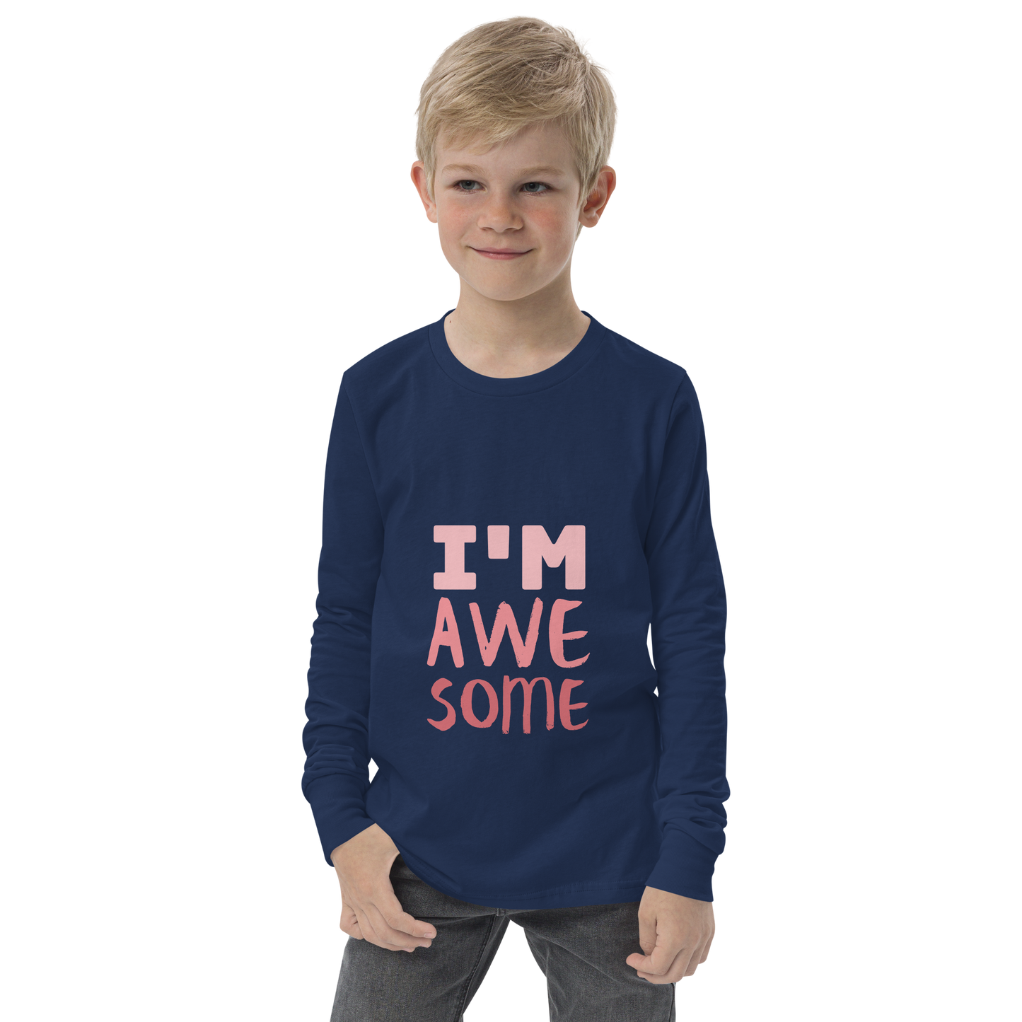 Awesome Youth long sleeve tee