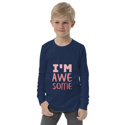 Awesome Youth long sleeve tee