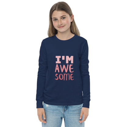 Awesome Youth long sleeve tee