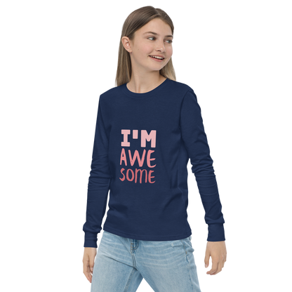 Awesome Youth long sleeve tee