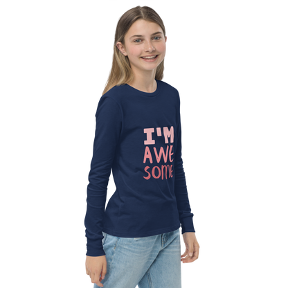 Awesome Youth long sleeve tee