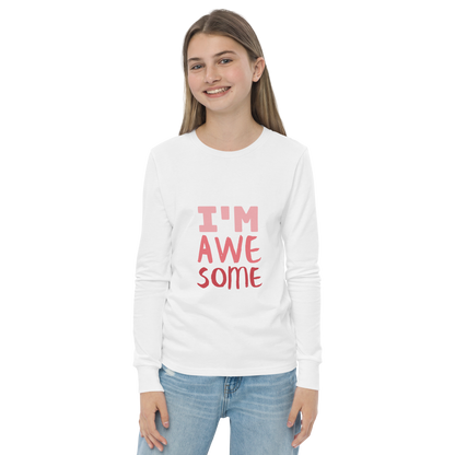 Awesome Youth long sleeve tee