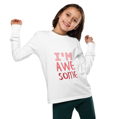 Awesome Youth long sleeve tee