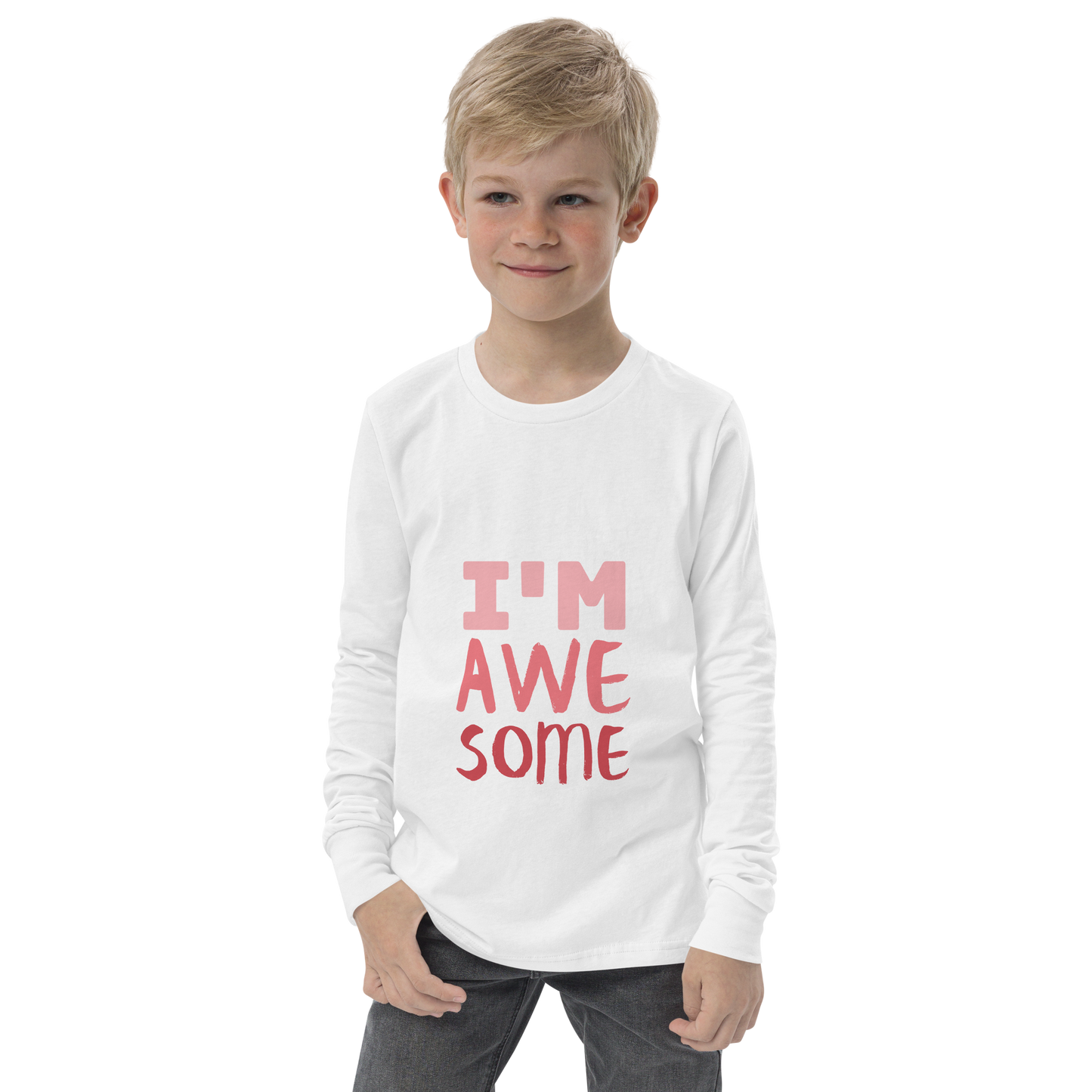 Awesome Youth long sleeve tee