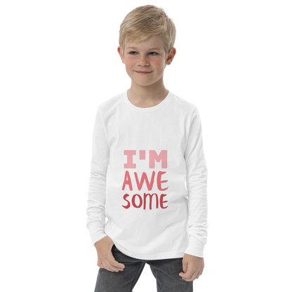 Awesome Youth long sleeve tee