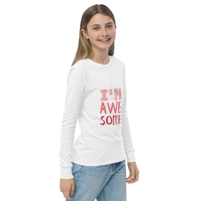 Awesome Youth long sleeve tee